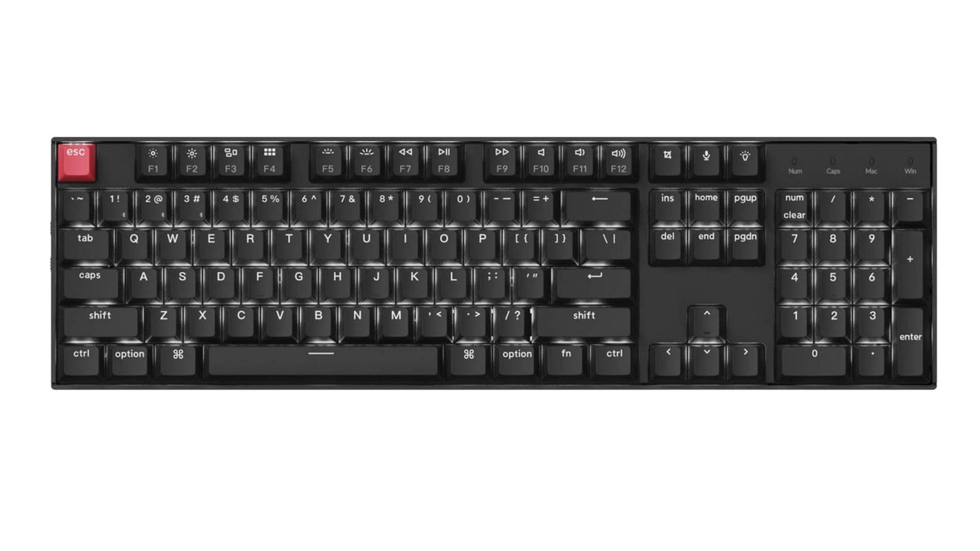 The Keychron K10 QMK Wireless is one of the best budget-friendly wireless keyboards (Image via Keychron)